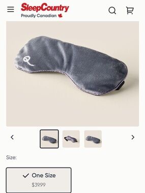 BlanQuil Dream Shades Weighted Sleep Mask New Open Box